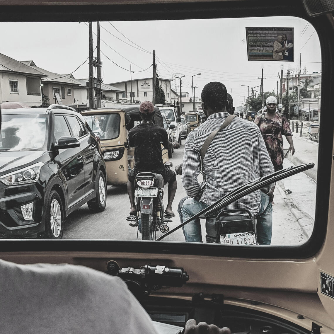 124a T.F. Kuboye Rd. Lagos, Nigeria Lekki Phase I. Nigerian MotoCar featuring OOH Billboard